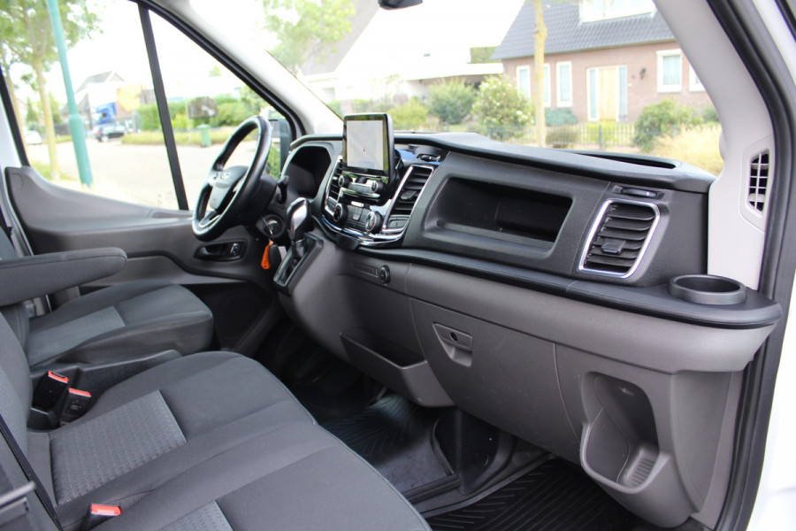Ford Transit 350 2.0 TDCI 125KW E6 Automaat L3H2 Trend RWD ✓ 3-zits ✓ navigatie / camera ✓ airco