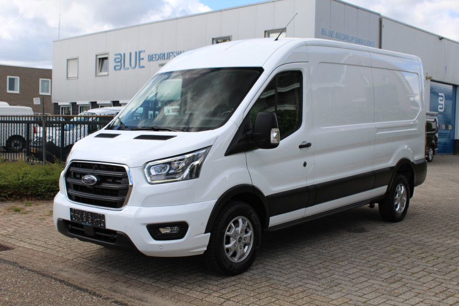 Ford Transit 350 2.0 TDCI 125KW E6 Automaat L3H2 Trend RWD ✓ 3-zits ✓ navigatie / camera ✓ airco