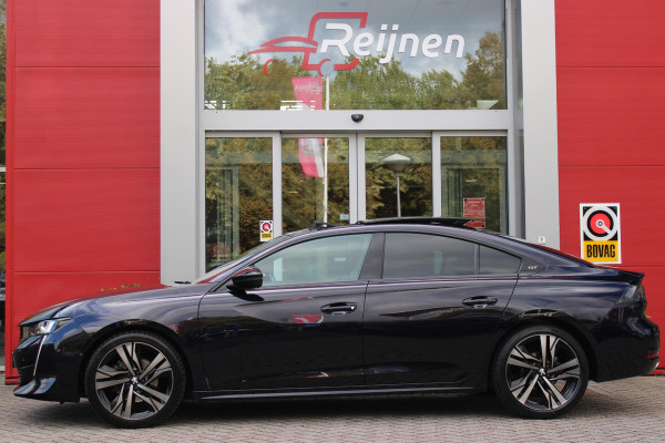 Peugeot 508 1.6 180PK GT AUTOMAAT | PANORAMISCH SCHUIF/ KANTELDAK | FULL LED KOPLAMPEN | 19" AUGUSTA LICHTMETALEN VELGEN | APPLE CARPLAY / ANDROID AUTO | CAMERA VOOR / ACHTER | PARKEERHULP VOOR / ACHTER | DODOHOEK DETECTIE | KEYLESS ENTRY / START | EXTRA GETINTE RUITEN ACHTER | HALF LEDER / ALCANTARA | COMFORT STOELEN | STOELVERWARMING | FOCAL PREMIUM AUDIO | NAVIGATIE | ELEKTRISCH BEDIENBARE ACHTERKLEP | ADAPTIVE CRUISE CONTROL |  8 TRAPS AUTOMAAT MET SCHAKELFLIPPERS | DONKERE HEMELBEKLEDING |