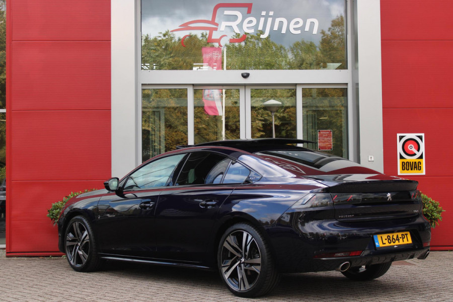 Peugeot 508 1.6 180PK GT AUTOMAAT | PANORAMISCH SCHUIF/ KANTELDAK | FULL LED KOPLAMPEN | 19" AUGUSTA LICHTMETALEN VELGEN | APPLE CARPLAY / ANDROID AUTO | CAMERA VOOR / ACHTER | PARKEERHULP VOOR / ACHTER | DODOHOEK DETECTIE | KEYLESS ENTRY / START | EXTRA GETINTE RUITEN ACHTER | HALF LEDER / ALCANTARA | COMFORT STOELEN | STOELVERWARMING | FOCAL PREMIUM AUDIO | NAVIGATIE | ELEKTRISCH BEDIENBARE ACHTERKLEP | ADAPTIVE CRUISE CONTROL |  8 TRAPS AUTOMAAT MET SCHAKELFLIPPERS | DONKERE HEMELBEKLEDING |