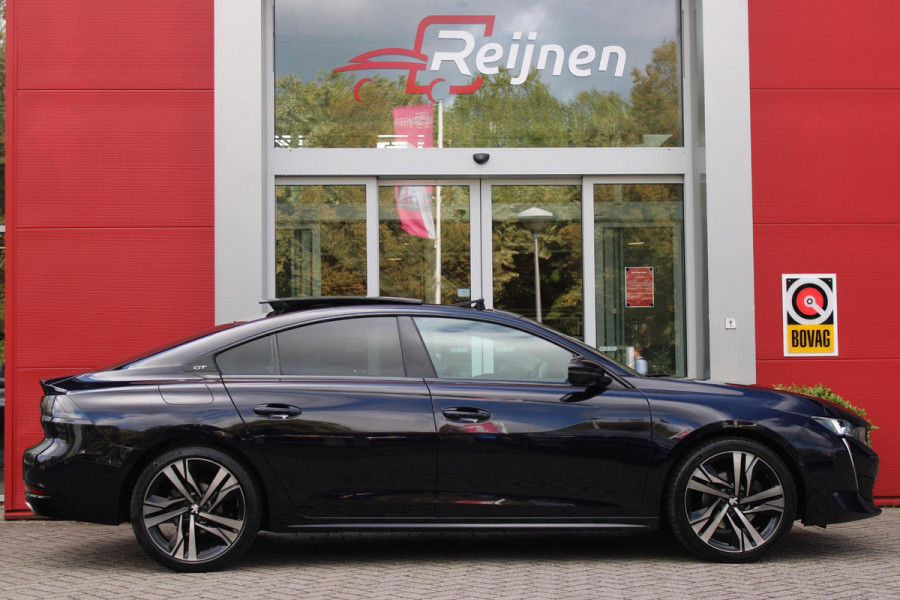 Peugeot 508 1.6 180PK GT AUTOMAAT | PANORAMISCH SCHUIF/ KANTELDAK | FULL LED KOPLAMPEN | 19" AUGUSTA LICHTMETALEN VELGEN | APPLE CARPLAY / ANDROID AUTO | CAMERA VOOR / ACHTER | PARKEERHULP VOOR / ACHTER | DODOHOEK DETECTIE | KEYLESS ENTRY / START | EXTRA GETINTE RUITEN ACHTER | HALF LEDER / ALCANTARA | COMFORT STOELEN | STOELVERWARMING | FOCAL PREMIUM AUDIO | NAVIGATIE | ELEKTRISCH BEDIENBARE ACHTERKLEP | ADAPTIVE CRUISE CONTROL |  8 TRAPS AUTOMAAT MET SCHAKELFLIPPERS | DONKERE HEMELBEKLEDING |
