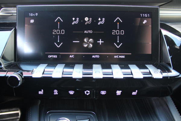 Peugeot 508 1.6 180PK GT AUTOMAAT | PANORAMISCH SCHUIF/ KANTELDAK | FULL LED KOPLAMPEN | 19" AUGUSTA LICHTMETALEN VELGEN | APPLE CARPLAY / ANDROID AUTO | CAMERA VOOR / ACHTER | PARKEERHULP VOOR / ACHTER | DODOHOEK DETECTIE | KEYLESS ENTRY / START | EXTRA GETINTE RUITEN ACHTER | HALF LEDER / ALCANTARA | COMFORT STOELEN | STOELVERWARMING | FOCAL PREMIUM AUDIO | NAVIGATIE | ELEKTRISCH BEDIENBARE ACHTERKLEP | ADAPTIVE CRUISE CONTROL |  8 TRAPS AUTOMAAT MET SCHAKELFLIPPERS | DONKERE HEMELBEKLEDING |