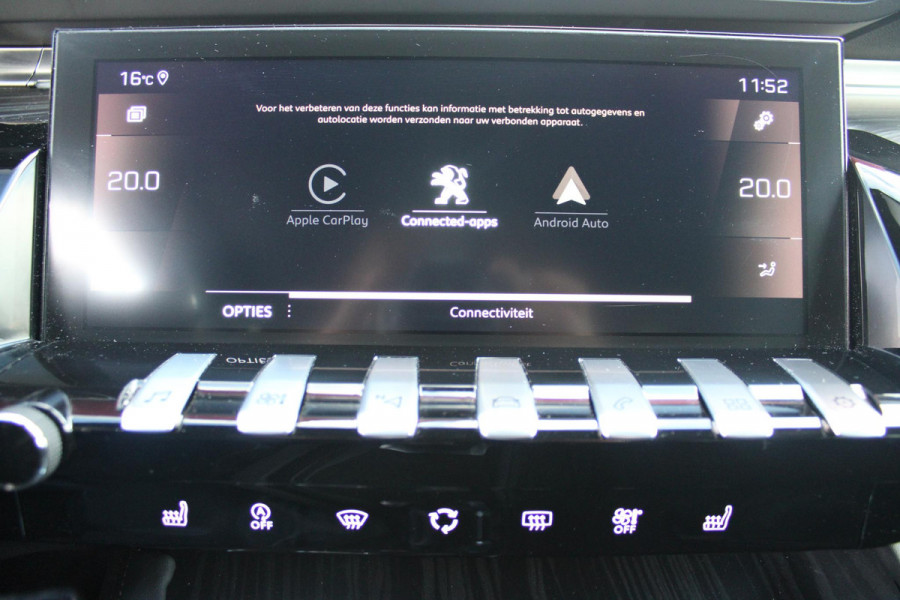 Peugeot 508 1.6 180PK GT AUTOMAAT | PANORAMISCH SCHUIF/ KANTELDAK | FULL LED KOPLAMPEN | 19" AUGUSTA LICHTMETALEN VELGEN | APPLE CARPLAY / ANDROID AUTO | CAMERA VOOR / ACHTER | PARKEERHULP VOOR / ACHTER | DODOHOEK DETECTIE | KEYLESS ENTRY / START | EXTRA GETINTE RUITEN ACHTER | HALF LEDER / ALCANTARA | COMFORT STOELEN | STOELVERWARMING | FOCAL PREMIUM AUDIO | NAVIGATIE | ELEKTRISCH BEDIENBARE ACHTERKLEP | ADAPTIVE CRUISE CONTROL |  8 TRAPS AUTOMAAT MET SCHAKELFLIPPERS | DONKERE HEMELBEKLEDING |