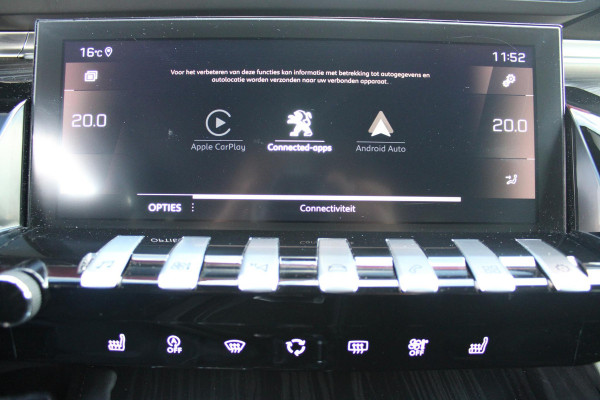 Peugeot 508 1.6 180PK GT AUTOMAAT | PANORAMISCH SCHUIF/ KANTELDAK | FULL LED KOPLAMPEN | 19" AUGUSTA LICHTMETALEN VELGEN | APPLE CARPLAY / ANDROID AUTO | CAMERA VOOR / ACHTER | PARKEERHULP VOOR / ACHTER | DODOHOEK DETECTIE | KEYLESS ENTRY / START | EXTRA GETINTE RUITEN ACHTER | HALF LEDER / ALCANTARA | COMFORT STOELEN | STOELVERWARMING | FOCAL PREMIUM AUDIO | NAVIGATIE | ELEKTRISCH BEDIENBARE ACHTERKLEP | ADAPTIVE CRUISE CONTROL |  8 TRAPS AUTOMAAT MET SCHAKELFLIPPERS | DONKERE HEMELBEKLEDING |