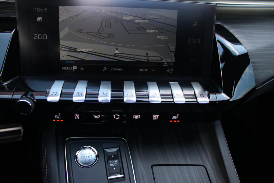 Peugeot 508 1.6 180PK GT AUTOMAAT | PANORAMISCH SCHUIF/ KANTELDAK | FULL LED KOPLAMPEN | 19" AUGUSTA LICHTMETALEN VELGEN | APPLE CARPLAY / ANDROID AUTO | CAMERA VOOR / ACHTER | PARKEERHULP VOOR / ACHTER | DODOHOEK DETECTIE | KEYLESS ENTRY / START | EXTRA GETINTE RUITEN ACHTER | HALF LEDER / ALCANTARA | COMFORT STOELEN | STOELVERWARMING | FOCAL PREMIUM AUDIO | NAVIGATIE | ELEKTRISCH BEDIENBARE ACHTERKLEP | ADAPTIVE CRUISE CONTROL |  8 TRAPS AUTOMAAT MET SCHAKELFLIPPERS | DONKERE HEMELBEKLEDING |
