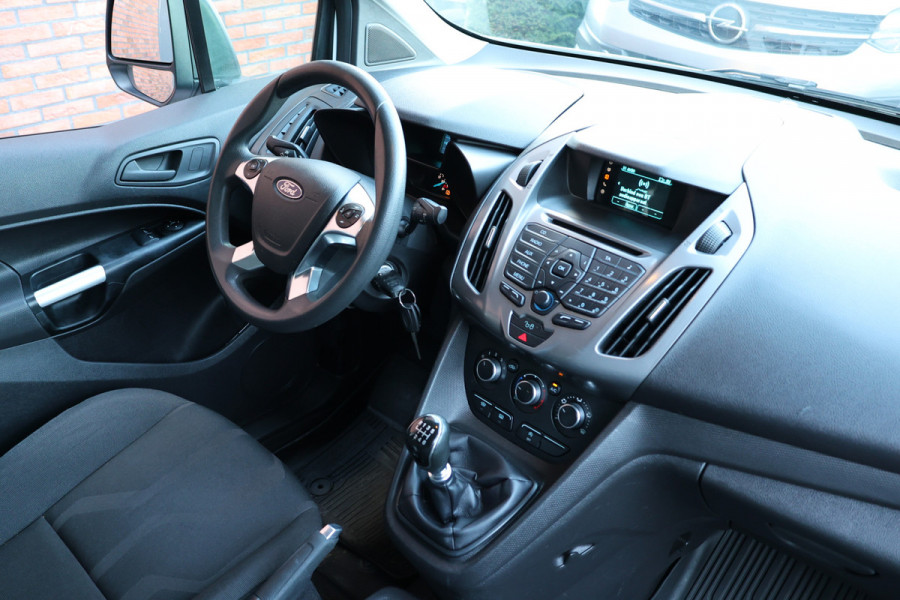 Ford Transit Connect 1.0 Ecoboost 100 PK | BTW / BPM Vrij | Marge | 3-Zitter | Airco | PDC | Bluetooth | Trekhaak | Schuifdeur | Inrichting | 6 Versnellingen | Nieuwe APK | Onderhoudsbeurt