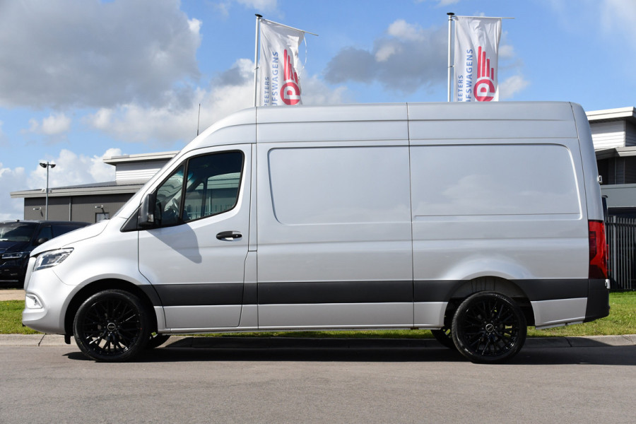Mercedes-Benz Sprinter 317 1.9 CDI L2H2 RWD PB Edition Camera, Trekhaak, Cruise, Carplay, LED, 170PK, Automaat, Multimedia, Stoelverwarming, UNIEK!