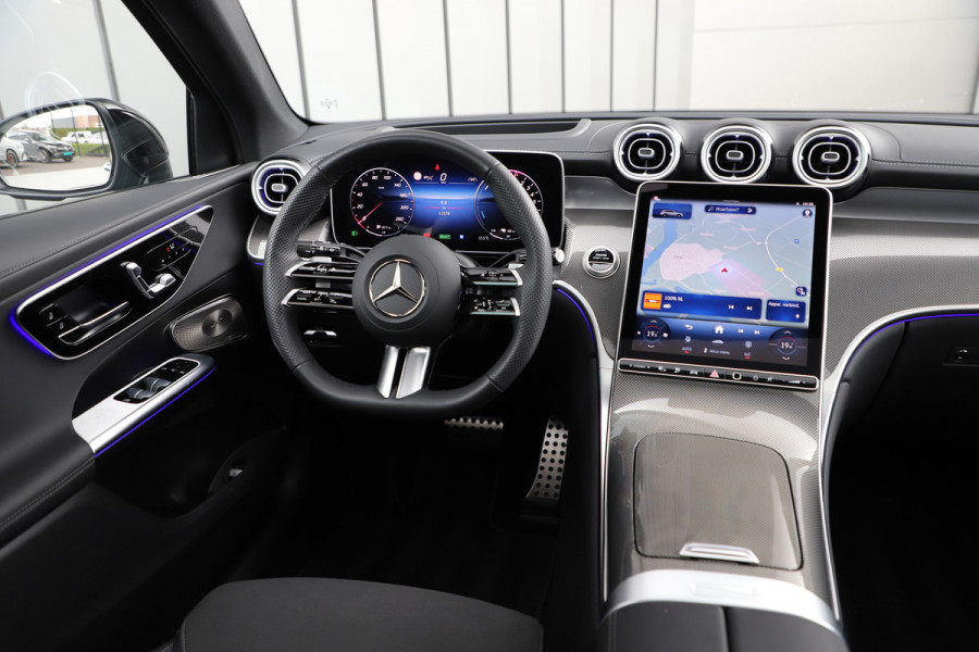 Mercedes-Benz GLC 300e AMG 4-Matic | 313PK | Pano | Head-up | Keyles-go | Burmester | Sfeerverlichting | Memory | Distronic | Stuurwielverw. | 202