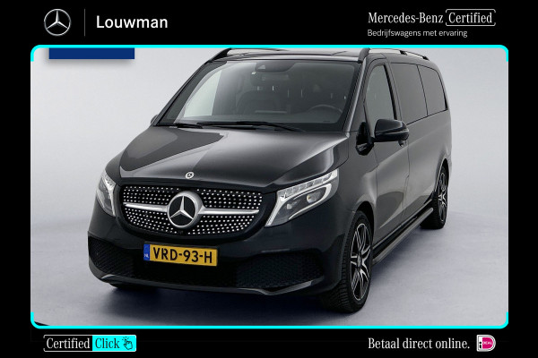 Mercedes-Benz V-Klasse 300d Extra Lang DC Avantgarde Edition Airmatic Luchtvering Memory seats Dubbele cabine Adaptieve cruise control Leder Navigatie