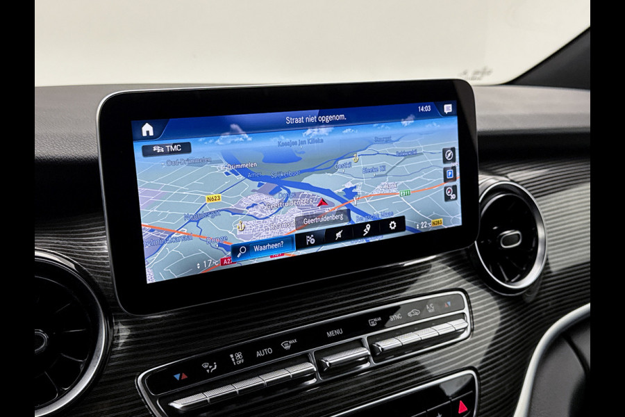 Mercedes-Benz V-Klasse 300d Extra Lang DC Avantgarde Edition Airmatic Luchtvering Memory seats Dubbele cabine Adaptieve cruise control Leder Navigatie