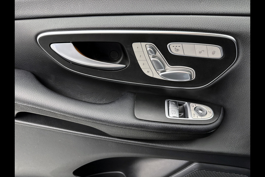 Mercedes-Benz V-Klasse 300d Extra Lang DC Avantgarde Edition Airmatic Luchtvering Memory seats Dubbele cabine Adaptieve cruise control Leder Navigatie