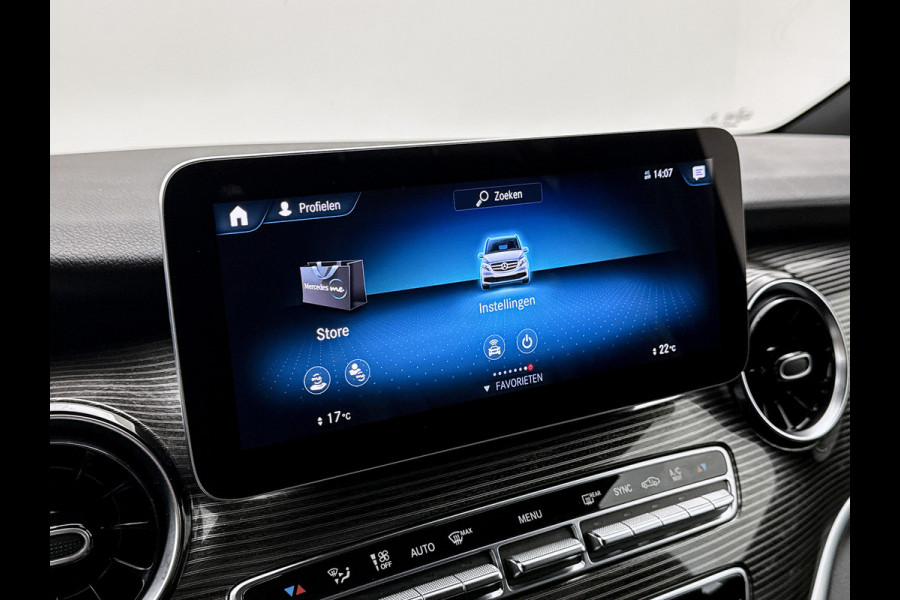 Mercedes-Benz V-Klasse 300d Extra Lang DC Avantgarde Edition Airmatic Luchtvering Memory seats Dubbele cabine Adaptieve cruise control Leder Navigatie