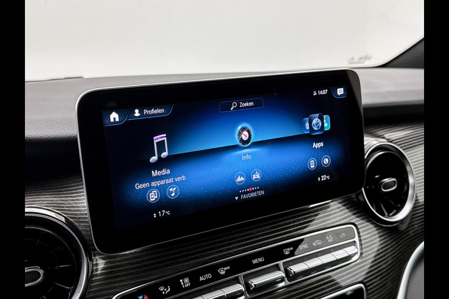 Mercedes-Benz V-Klasse 300d Extra Lang DC Avantgarde Edition Airmatic Luchtvering Memory seats Dubbele cabine Adaptieve cruise control Leder Navigatie