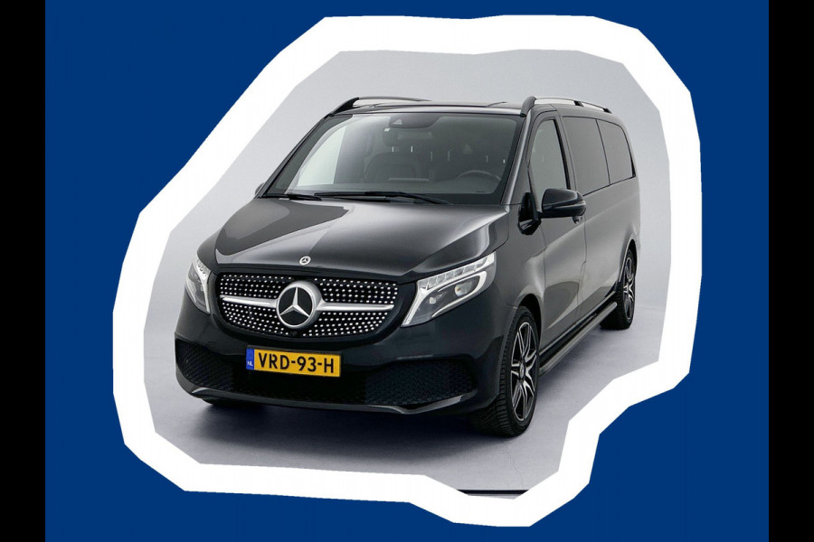 Mercedes-Benz V-Klasse 300d Extra Lang DC Avantgarde Edition Airmatic Luchtvering Memory seats Dubbele cabine Adaptieve cruise control Leder Navigatie