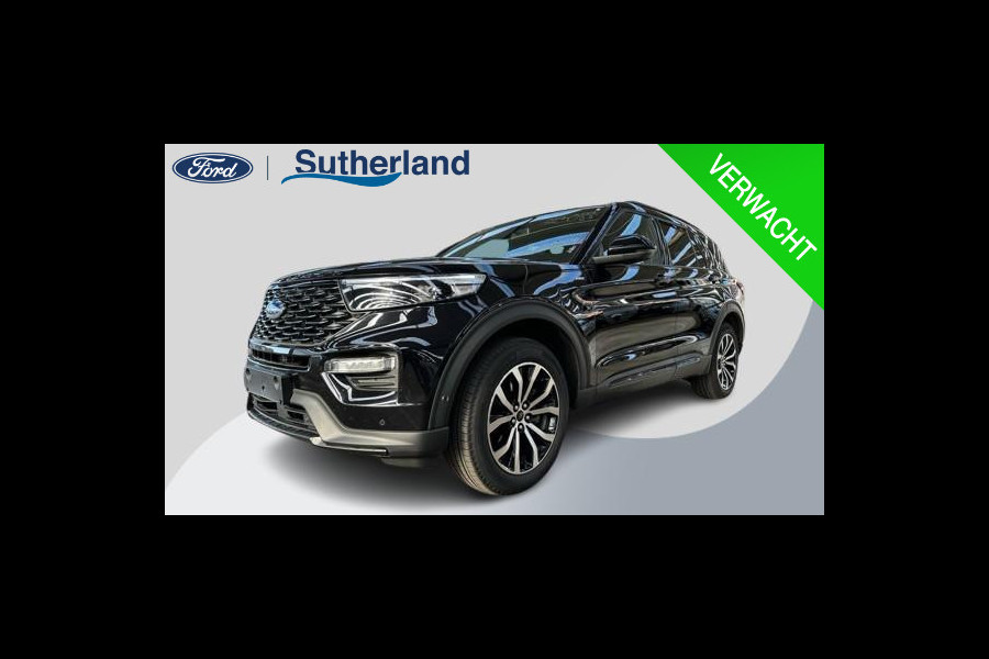 Ford Explorer 3.0 V6 EcoBoost PHEV ST-Line 457pk | Full Led | 2.500kg Trekgewicht | Trekhaak | Panoramadak | Adaptieve Cruise | BLIS | Verlengde fabrieksgarantie tot 12-2026