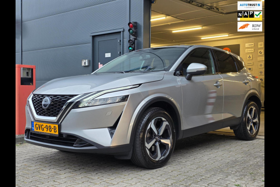 Nissan QASHQAI 1.3 MHEV Xtronic N-Connecta / F.GARANTIE 2-10-26 / EXTRA SET / VOORRUITVERW / STOEL EN STUURVERW / KEYLESS / 360CAM
