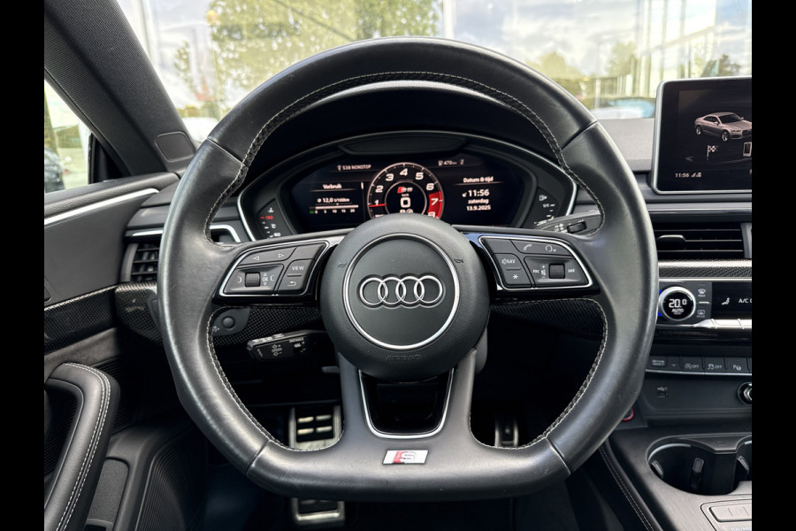 Audi A5 Coupé 3.0 TFSI S5 quattro Pro Line Plus | Carbon | 20'' | Massage | B&O | HUD | ACC | 360 Cam. Audi A5 Coupé 3.0 TFSI S5 quattro Pro Line Plus | Carbon | 20'' | Massage | B&O | HUD | ACC | 360 Cam.