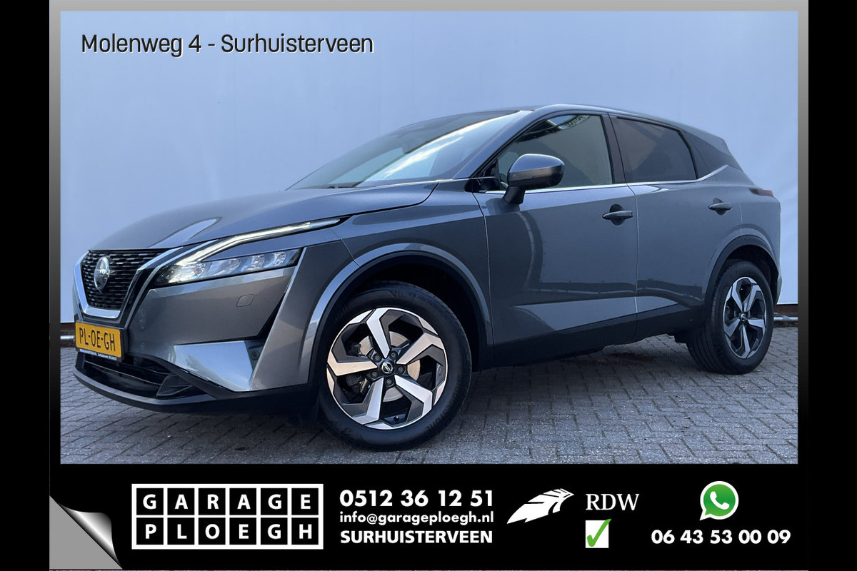 Nissan QASHQAI 1.3 MHEV N-Style Automaat Adap.cruise 360cam Carplay Stoel/Stuurverw NL-Auto Compleet!