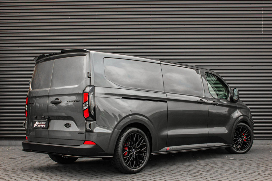 Ford Transit Custom 320 2.0 TDCI L2H1 170PK AWD 4X4 JB-EDITION / 3-ZITS / DRIVERS PACK / NAVIGATIE / FULL BLACK / BPM VRIJ / APPLE