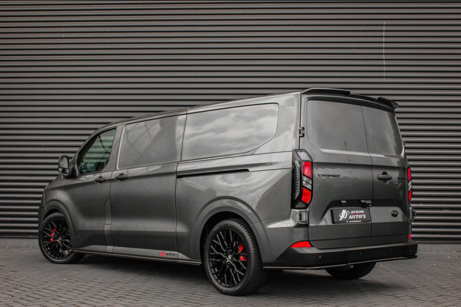 Ford Transit Custom 320 2.0 TDCI L2H1 170PK AWD 4X4 JB-EDITION / 3-ZITS / DRIVERS PACK / NAVIGATIE / FULL BLACK / BPM VRIJ / APPLE