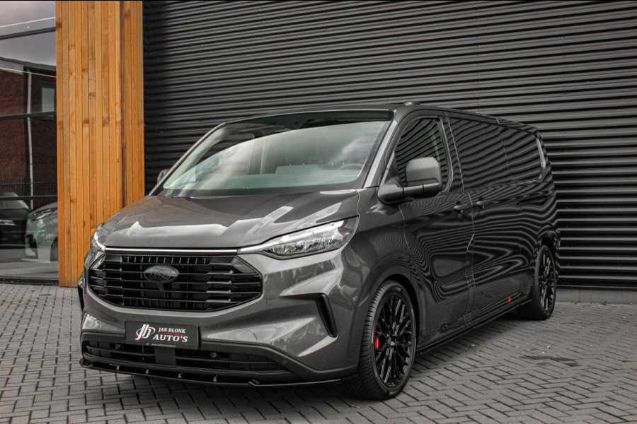 Ford Transit Custom 320 2.0 TDCI L2H1 170PK AWD 4X4 JB-EDITION / 3-ZITS / DRIVERS PACK / NAVIGATIE / FULL BLACK / BPM VRIJ / APPLE