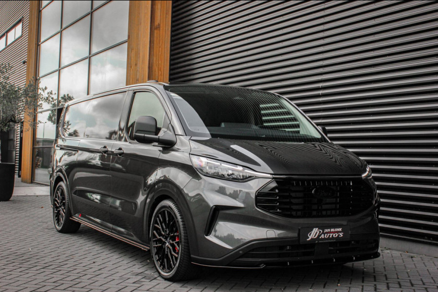 Ford Transit Custom 320 2.0 TDCI L2H1 170PK AWD 4X4 JB-EDITION / 3-ZITS / DRIVERS PACK / NAVIGATIE / FULL BLACK / BPM VRIJ / APPLE