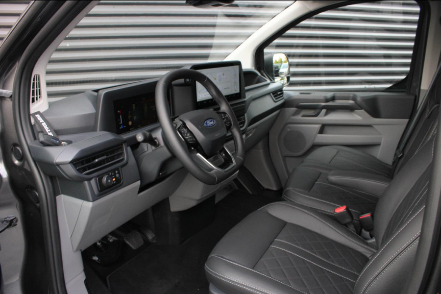 Ford Transit Custom 320 2.0 TDCI L2H1 170PK AWD 4X4 JB-EDITION / 3-ZITS / DRIVERS PACK / NAVIGATIE / FULL BLACK / BPM VRIJ / APPLE