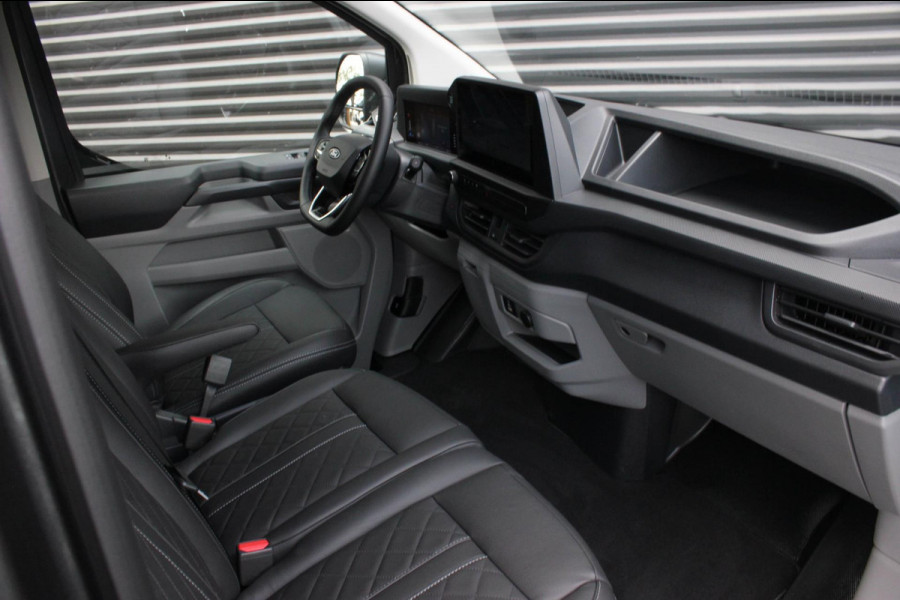 Ford Transit Custom 320 2.0 TDCI L2H1 170PK AWD 4X4 JB-EDITION / 3-ZITS / DRIVERS PACK / NAVIGATIE / FULL BLACK / BPM VRIJ / APPLE