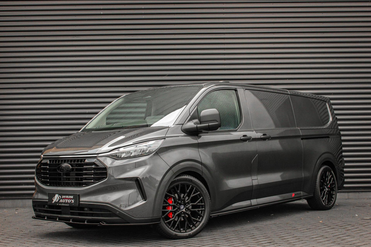 Ford Transit Custom 320 2.0 TDCI L2H1 170PK AWD 4X4 JB-EDITION / 3-ZITS / DRIVERS PACK / NAVIGATIE / FULL BLACK / BPM VRIJ / APPLE