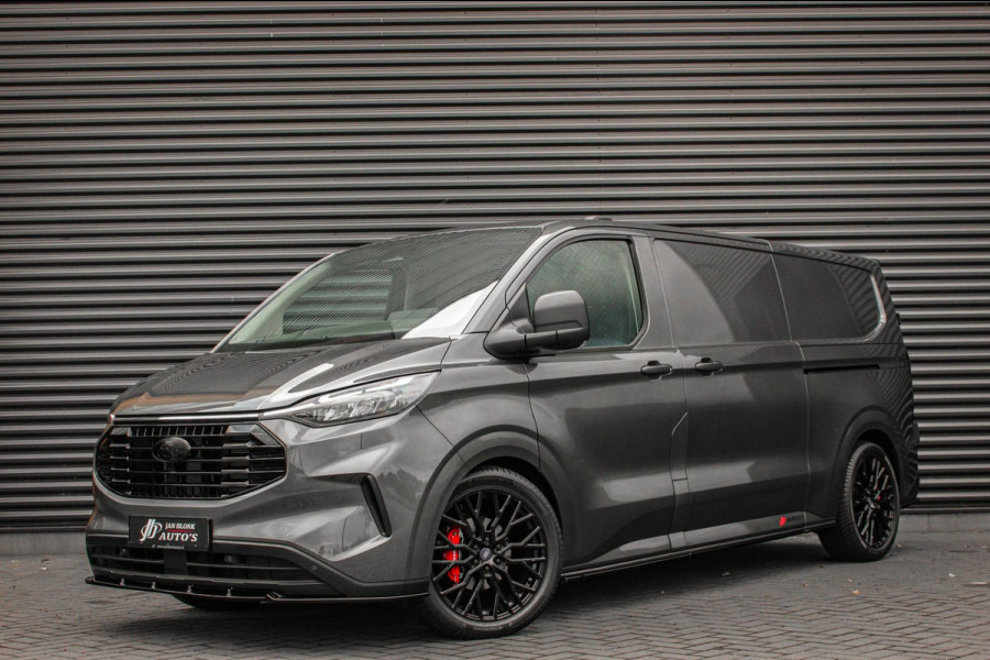 Ford Transit Custom 320 2.0 TDCI L2H1 170PK AWD 4X4 JB-EDITION / 3-ZITS / DRIVERS PACK / NAVIGATIE / FULL BLACK / BPM VRIJ / APPLE