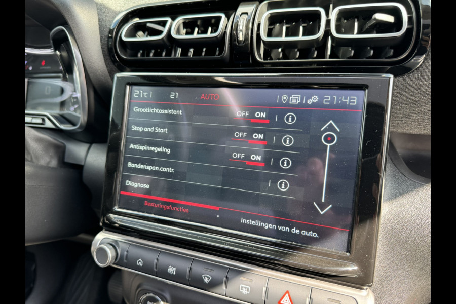 Citroën C3 Aircross 1.2 PureTech 110 Feel | Lederen bekleding | Panoramadak | Stoelverwarming | Navigatie