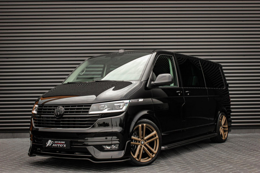 Volkswagen Transporter 2.0 TDI L2H1 150PK DIRECT RIJDEN BULLI SPECIAL / LEDEREN BEKLEDING / DUBBEL CABINE / NAVIGATIE / ACTIVE
