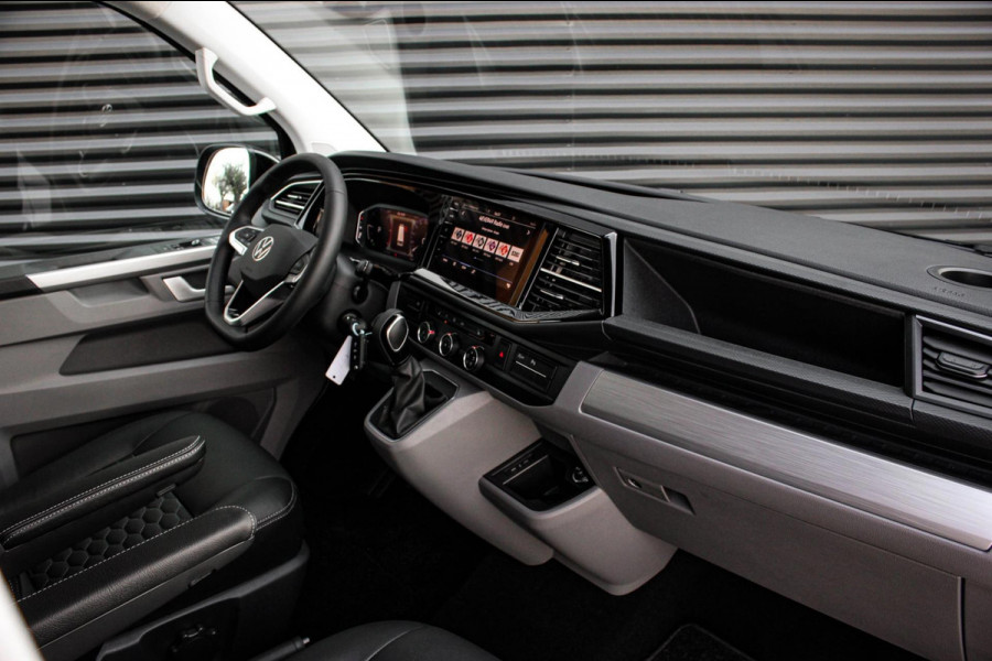 Volkswagen Transporter 2.0 TDI L2H1 150PK DIRECT RIJDEN BULLI SPECIAL / LEDEREN BEKLEDING / DUBBEL CABINE / NAVIGATIE / ACTIVE