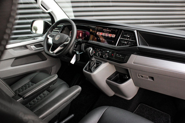 Volkswagen Transporter 2.0 TDI L2H1 150PK DIRECT RIJDEN BULLI SPECIAL / LEDEREN BEKLEDING / DUBBEL CABINE / NAVIGATIE / ACTIVE