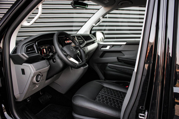 Volkswagen Transporter 2.0 TDI L2H1 150PK DIRECT RIJDEN BULLI SPECIAL / LEDEREN BEKLEDING / DUBBEL CABINE / NAVIGATIE / ACTIVE