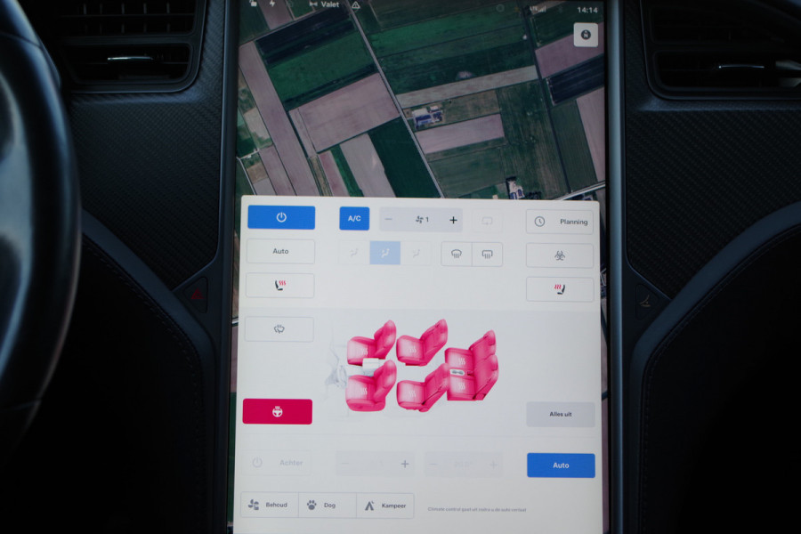 Tesla Model X 100D 6p, Enhanced Autopilot, Afn. Trekhaak, Luchtvering, 20"