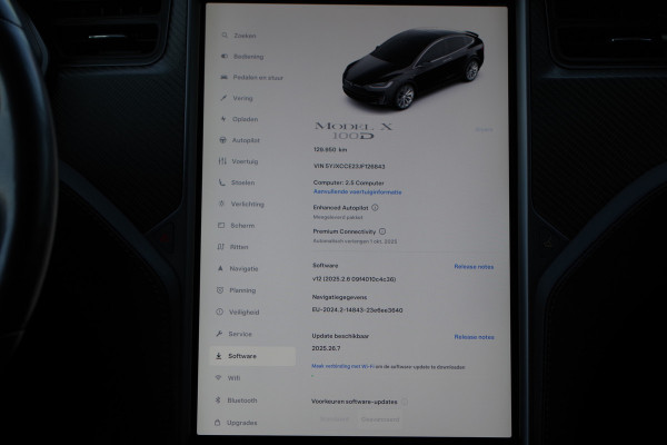 Tesla Model X 100D 6p, Enhanced Autopilot, Afn. Trekhaak, Luchtvering, 20"