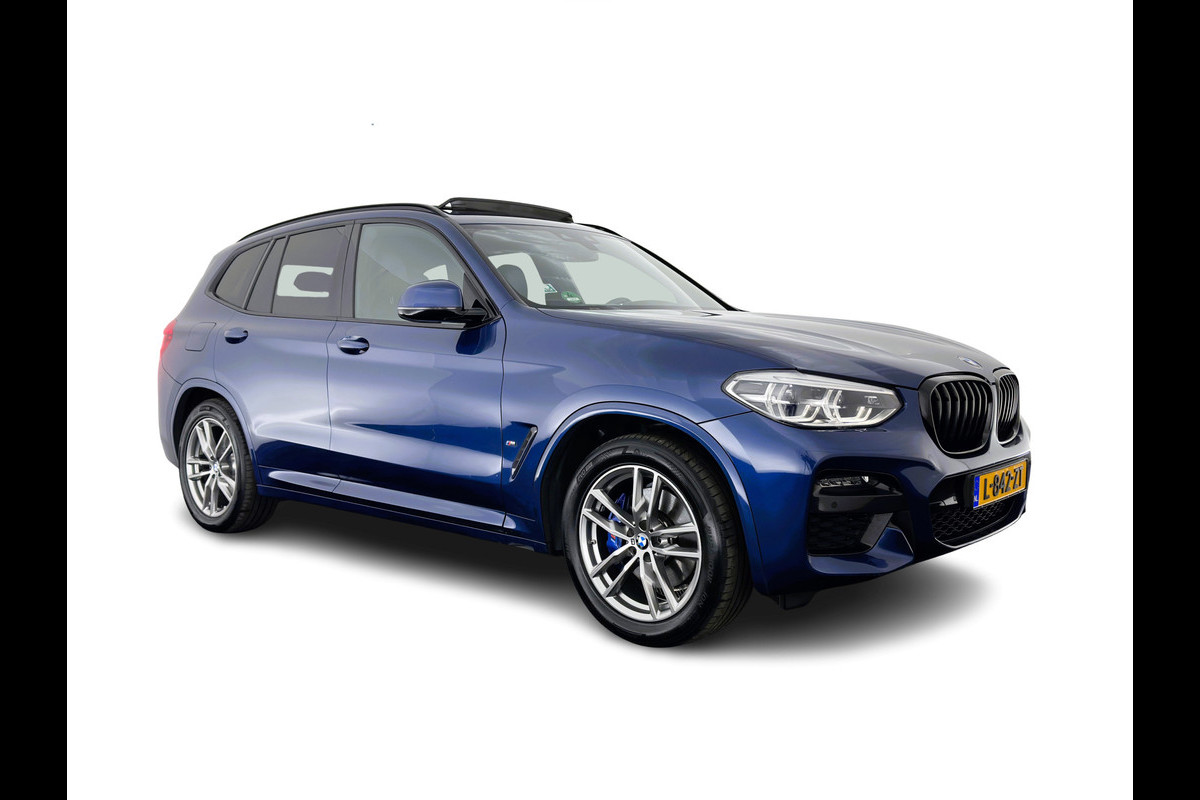 BMW X3 xDrive30e M-Sportpack Business Edition Plus (INCL-BTW) *PANO | LUXURY-LEATHER | FULL-LED | DIGI-COCKPIT | HIFI-SOUND | CARPLAY | DAB+ | HEATED-SPORTSEATS | AMBIENT-LIGHT | PRIVACY-GLASS | SHIFT-PADDLES | TOWBAR | 19''ALU*