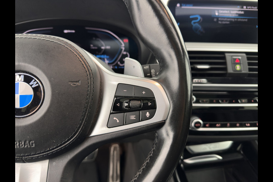BMW X3 xDrive30e M-Sportpack Business Edition Plus (INCL-BTW) *PANO | LUXURY-LEATHER | FULL-LED | DIGI-COCKPIT | HIFI-SOUND | CARPLAY | DAB+ | HEATED-SPORTSEATS | AMBIENT-LIGHT | PRIVACY-GLASS | SHIFT-PADDLES | TOWBAR | 19''ALU*