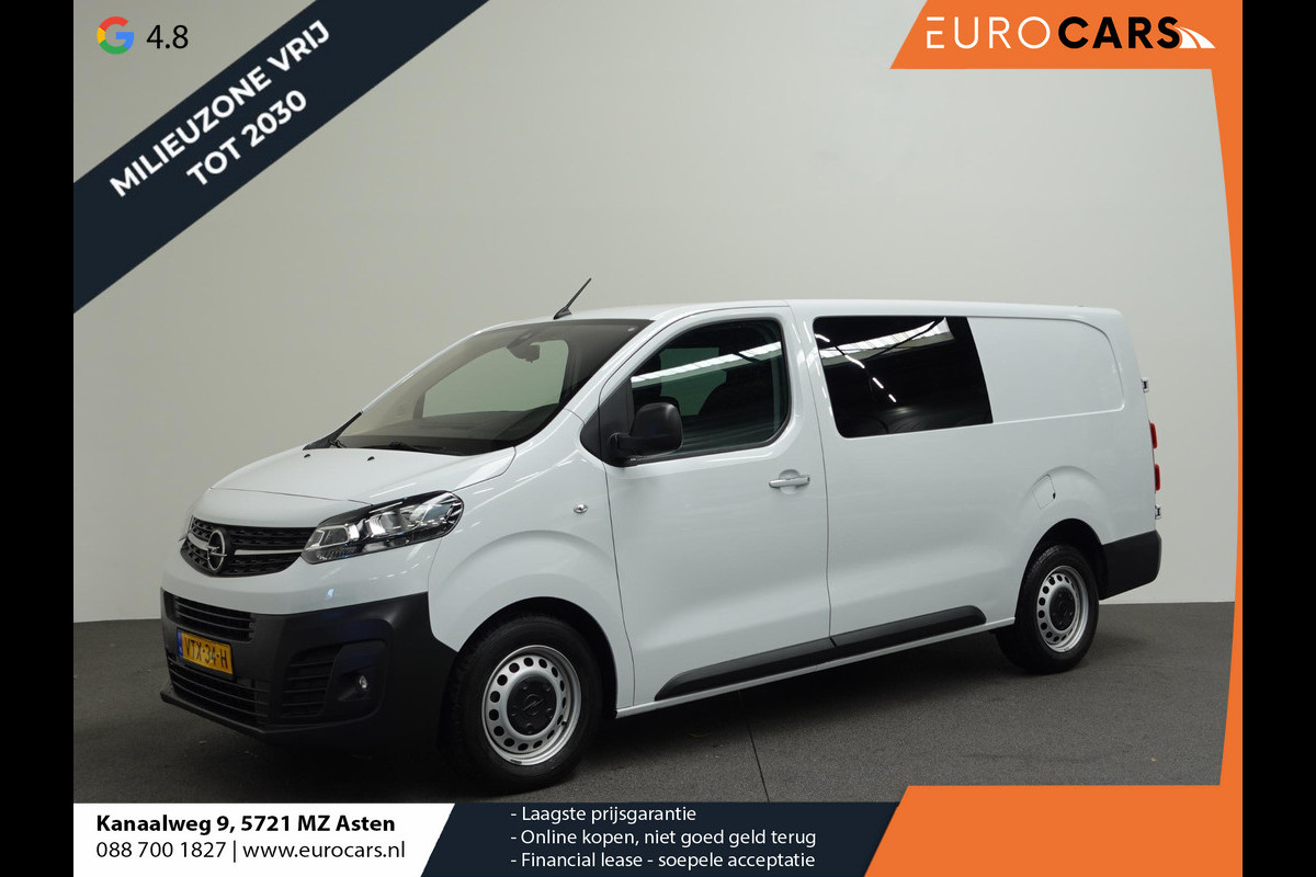 Opel Vivaro 2.0 CDTI L3H1 Dubbele Cabine Edition Automaat Airco Navi Trekhaak Apple Carplay