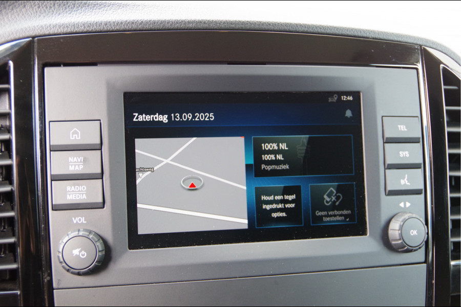 Mercedes-Benz Vito 119 CDI XL L3, AUT. LED, ADAPT. CRUISE, TREKHAAK, CAMERA, NAVI, CLIMA, COMFORT STOELEN, STOELVERWARMING