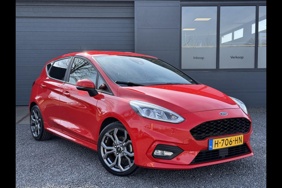 Ford Fiesta 1.0 EcoBoost ST-Line 1e Eigenaar,Navi,Clima,Cruise,PDC Achter,17" LM Velgen,N.A.P,Nieuwe Apk bij Aflevering