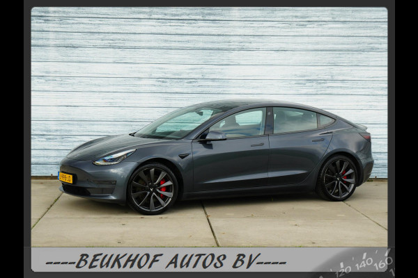 Tesla Model 3 Performance AWD 75 kWh 487Pk 20inch Soh 92.8 %
