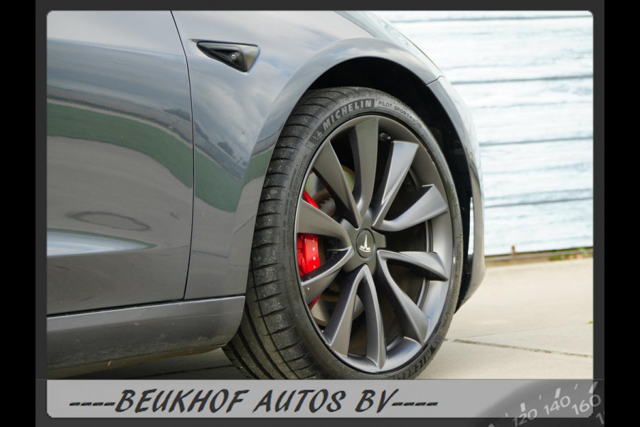 Tesla Model 3 Performance AWD 75 kWh 487Pk 20inch Soh 92.8 %
