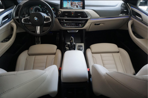 BMW X3 xDrive20i High Executive 3x M-SPORT (Aerodynamica/ onderstel/ interieur) Nederlandse BMW (NAP) | BMW dealer onderhouden | 20inch | Trekhaak | Sfeerverlichting |