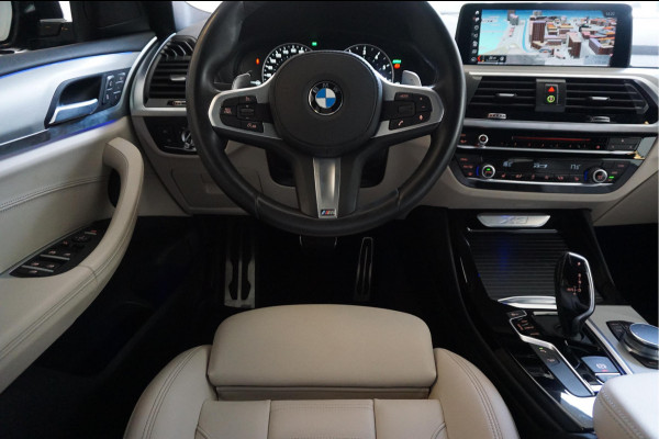 BMW X3 xDrive20i High Executive 3x M-SPORT (Aerodynamica/ onderstel/ interieur) Nederlandse BMW (NAP) | BMW dealer onderhouden | 20inch | Trekhaak | Sfeerverlichting |