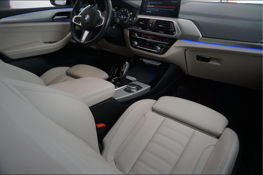 BMW X3 xDrive20i High Executive 3x M-SPORT (Aerodynamica/ onderstel/ interieur) Nederlandse BMW (NAP) | BMW dealer onderhouden | 20inch | Trekhaak | Sfeerverlichting |