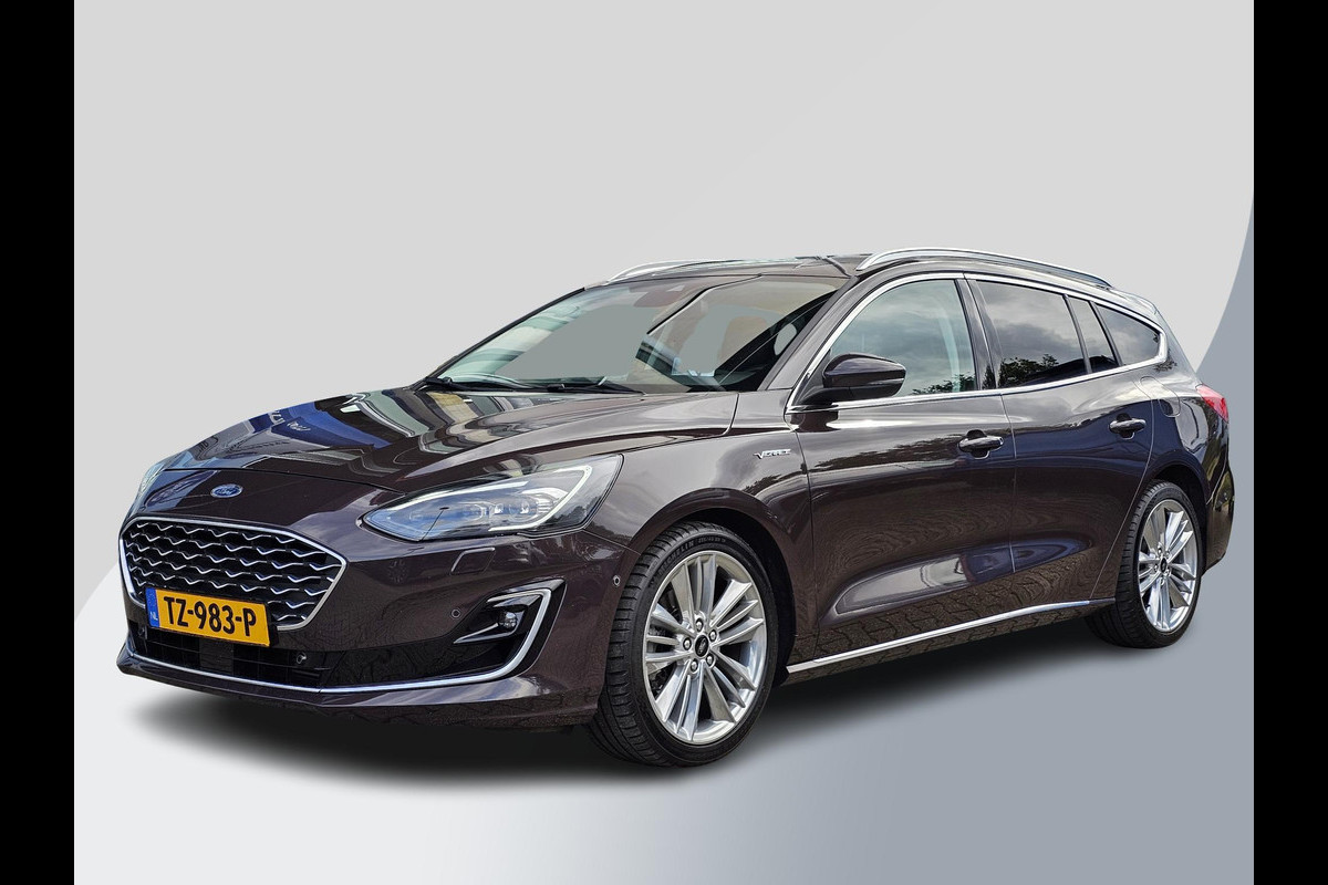 Ford FOCUS Wagon 1.5 EcoBoost Vignale | Automaat | Wegklapbare trekhaak | 1.500 kg trekgewicht | Winter Pack | Head up Display | Bang&Olufsen | Adaptive cruise control | Adaptive LED | Dodehoeksensoren