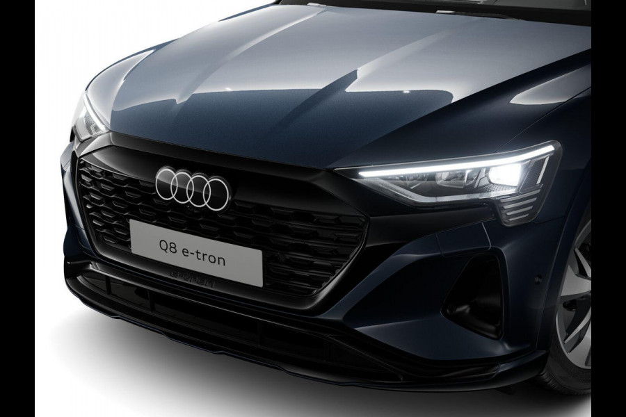 Audi Q8 e-tron 50 quattro Edition 95 kWh 340pk | Lederen bekleding | | 20 inch lichtmetalen velgen | Elektrisch verstelbare voorstoelen met geheugen | Parkeercamera |