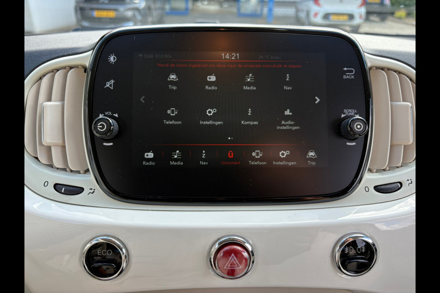 Fiat 500C 0.9 TwinAir Turbo Collezione Automaat (BOVAG/RIJKLARPRIJS)